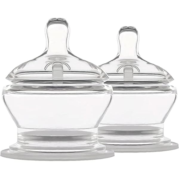 Inttero Breast-Mimic Anti-Colic Nipples - Extra Flow 4 Holes (3-Pack) For Babies 6+ Months