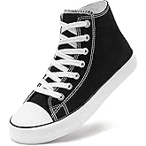 Women High Top Lace Up Casual Canvas Sneakers, Comfortable Lightweight Classic Fashion Tennis Shoes, Zapatillas Casual De Lona De Moda para Hombre Y Mujer