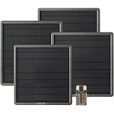 Spypoint 10-Watts Battery Solar Panel 4-Pack Bundle | Card reader