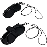 SANDIAN Neoprene Sunglasses Pouch Holder Case with Strap, Light Blue, Super Light, Floats on Water for Anti-Lost