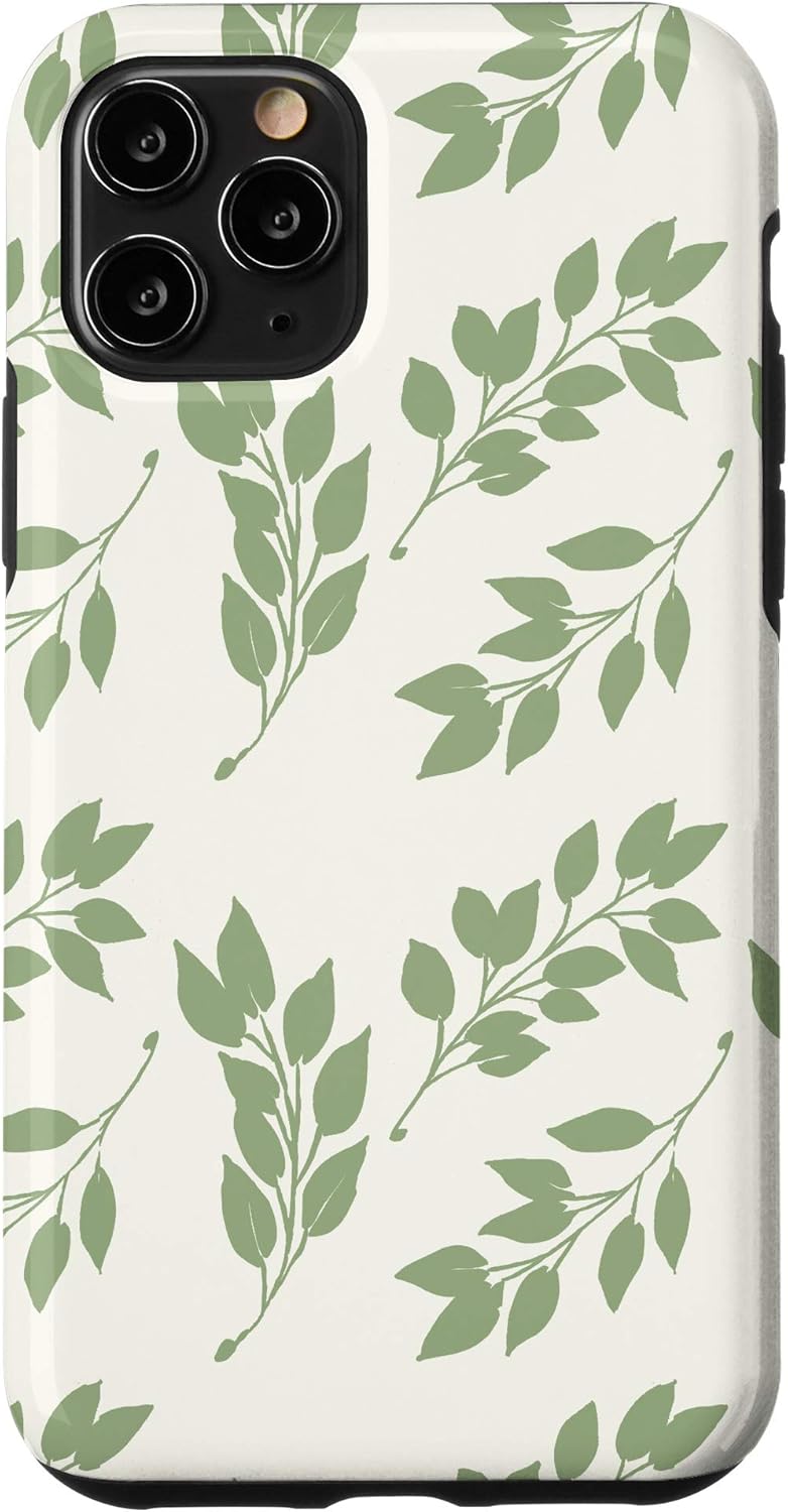 Amazon Com Iphone 11 Pro Sage Green Aesthetic Phone Case