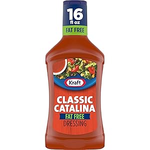Kraft Catalina Fat Free Salad Dressing (16 fl oz Bottles, Pack of 6)