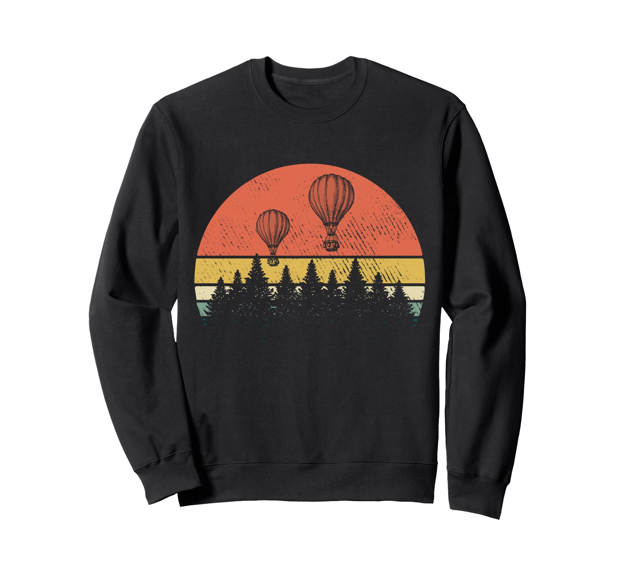 Hot Air Balloon Vintage Hot Air Balloons Sweatshirt
