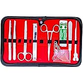 SURGICAL ONLINE 11 pcs Anatomy Student Dissection Kit Biology Lab Anatomy Medical Student Dissecting Dissection Kit Set with Scalpel