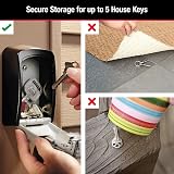 Master Lock 5401EC Wall Mount Key Safe with 4-Digit Combination 5 Key view 4