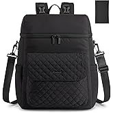 LOVEVOOK Diaper Bag Backpack, 3 in 1 Baby Bag with Changing Pad & Detachable Straps, Large Diaper Backpack for Mom Dad with Stroller Buckles, Black