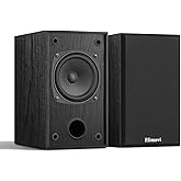 Elimavi 30W*2 Passive Bookshelf Speakers for Record Players and Home Theater Systems, Midrange and High-Frequency Stereo Spea