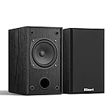 Elimavi 30W*2 Passive Bookshelf Speakers for Record