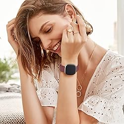 Ouwegaga Compatible with Fitbit Versa 4 Bands for