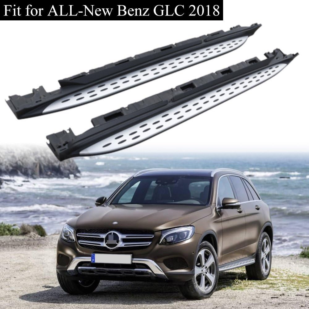 KPGDG Fit for Benz All New GLC 2018 Aluminium Side Step Running Board Nerf Bar