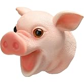 Yolococa Pig Hand Puppet, Animal Puppet for Storytelling | Pig Hand Puppet Designed for Storytelling Pretend Play Classroom Activities Animal Learning and Creative Interactions