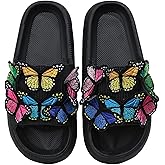 Womens Mens Cloud Slippers Pool Sliders Shower Shoes Beach Sandals Bathroom Slippers Thick Outsole Non Slip Comfy