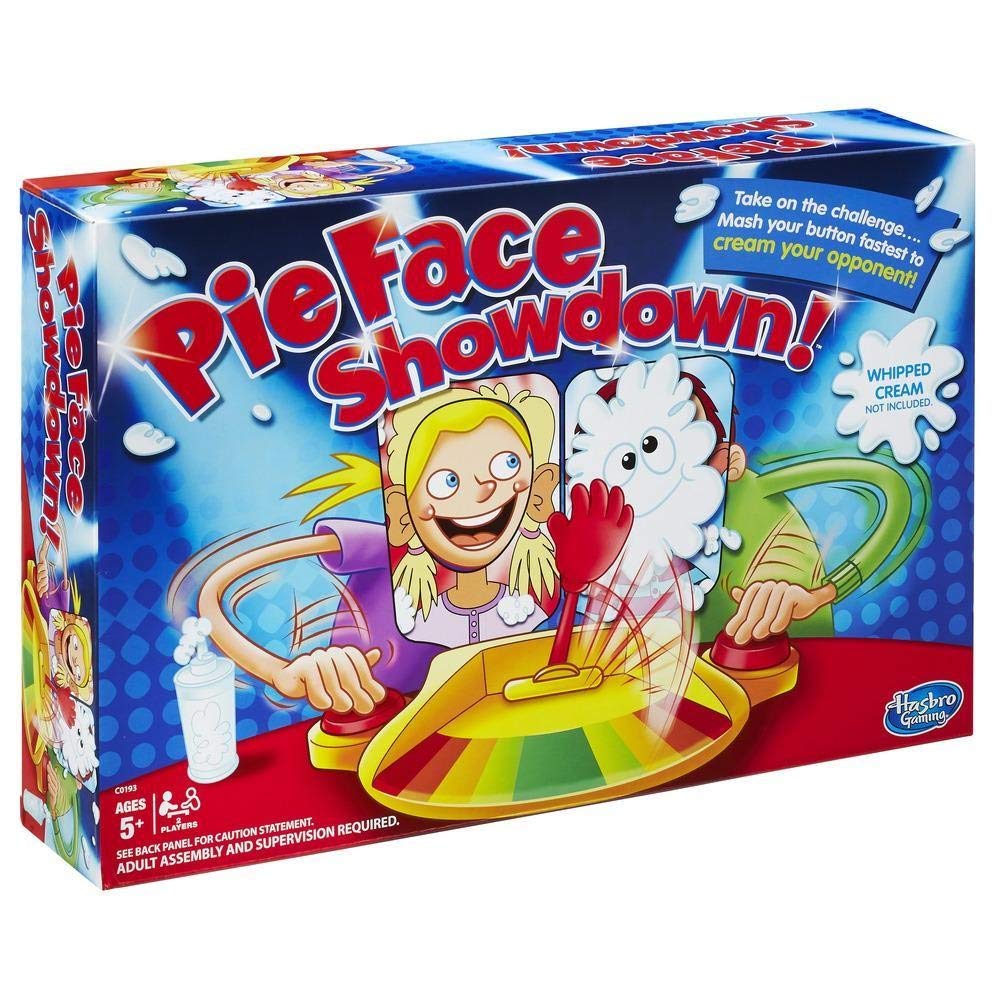 Hasbro Games C0193100 Pie Face Duel Game, Party Game