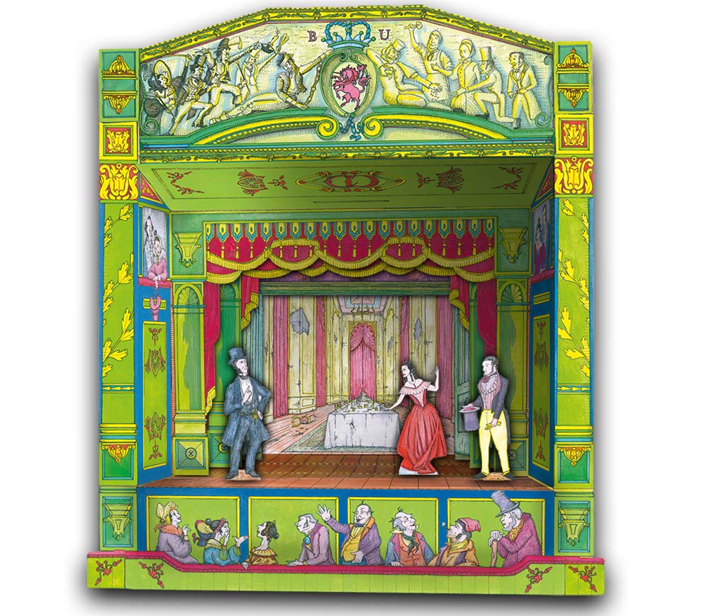 Beckman Unicorn Charles Dickens Great Expectations Toy Theatre, 46 x 38 x 28 cm