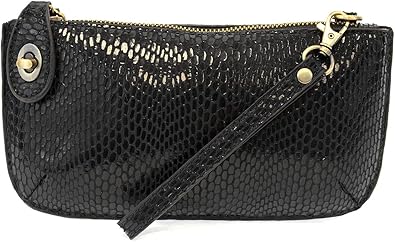 joy susan mini crossbody wristlet clutch