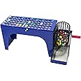 MR CHIPS Bingo Game Deluxe Set with Cage, 7/8 Inch Balls and Master Board All-in-One Table Top Professional Machine