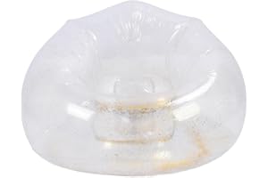 Kuuleyn Inflatable Sofa Seat Portable Air Couch Furniture Inflatable Chair Comfortable Relaxing Transparent Ergonomic Space S