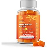 Amberen Menopause Supplement for Women, 60 Gummies, Clinically Proven, Helps Support Hormone Balance, Helps Relieve 12 Menopause Symptoms: Hot Flashes, Night Sweats, Mood Swings and More