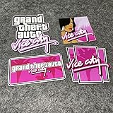 4PCS Car Styling and Decals Motorbike Race Auto