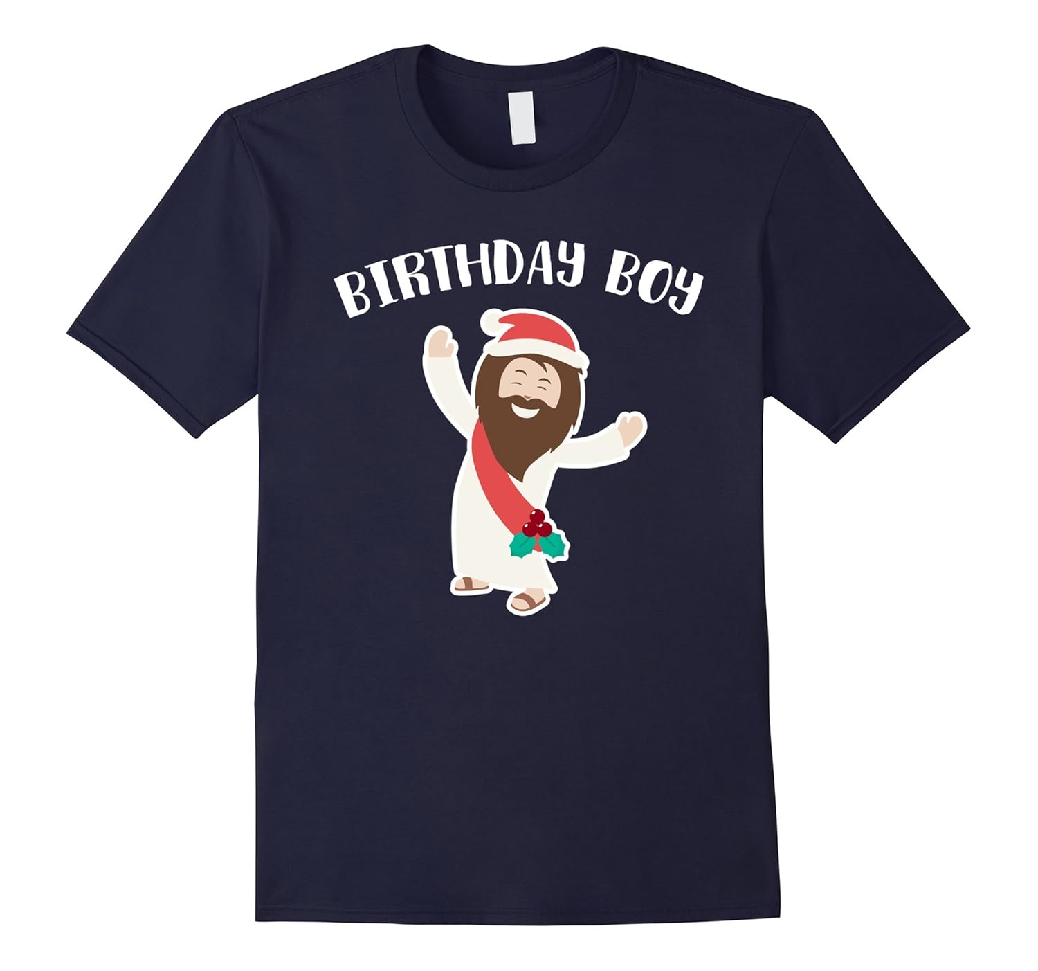 Birthday Boy Jesus T-Shirt Fun Christmas Nativity Tee-ANZ