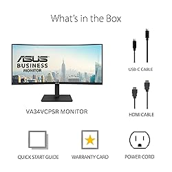 ASUS 34” Curved USB-C Docking Monitor