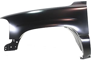 Evan Fischer Front Fender Compatible With 1999-2004 GMC Sierra 2500, Fits 1999-2006 GMC Sierra 1500 Primed Steel For USA/Canada Built Vehicles Driver Side CAPA