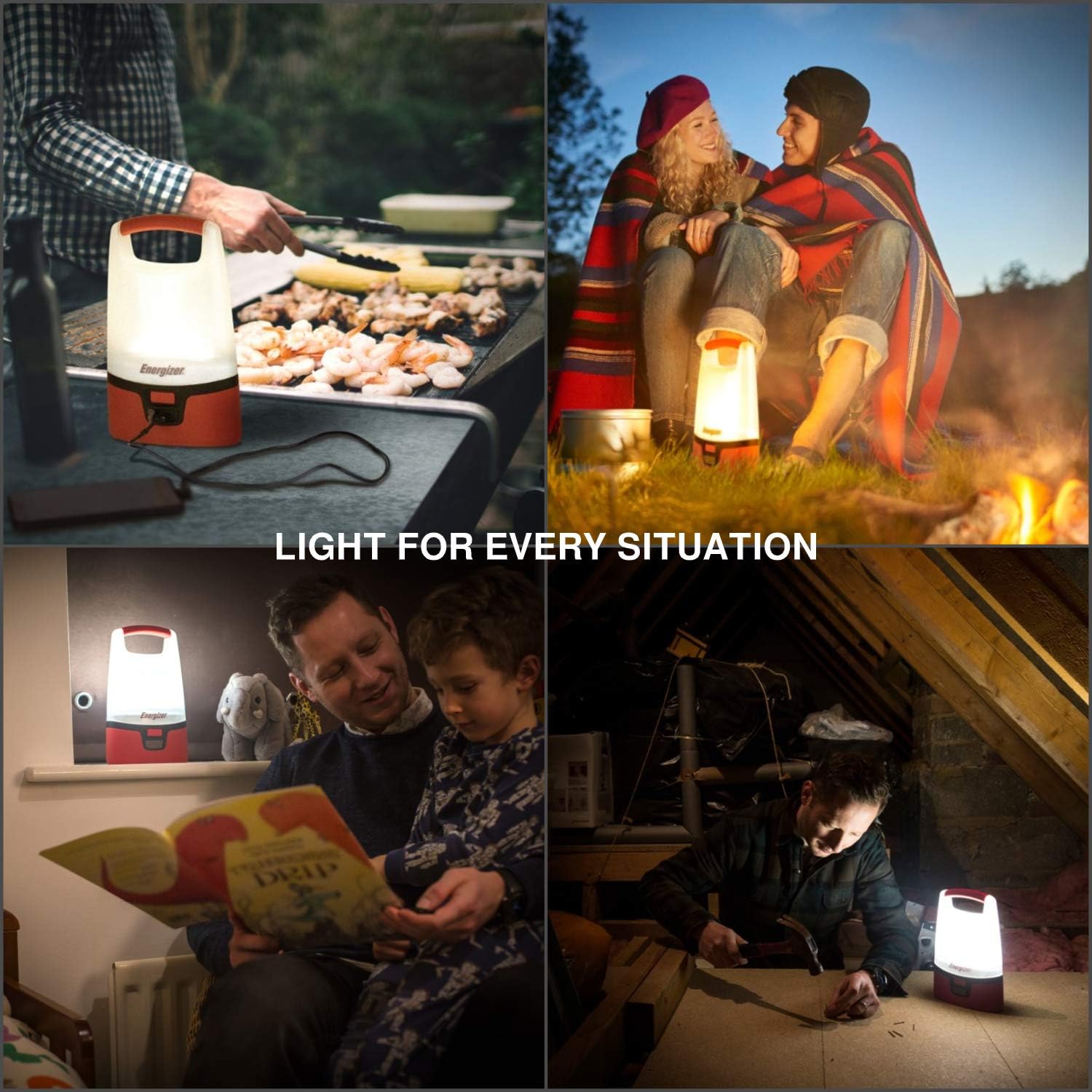 Energizer Lantern Flashlight, Bright 1000 Lumens, Camping, Outdoors, Hurricane, Emergency Use : Sports & Outdoors