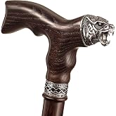 Asterom Wooden Canes for Men, Handcrafted Men's Walking Cane, Oak Wood | Comfortable, Stylish, Sturdy