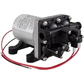 PowerMax 4008-101-A65 12V RV Water Pump 3.0 GPM 55 PSI | The 4008-101-A65 12V demand pump delivers 3.0 GPM at 55 PSI with quiet, smooth and self-priming performance