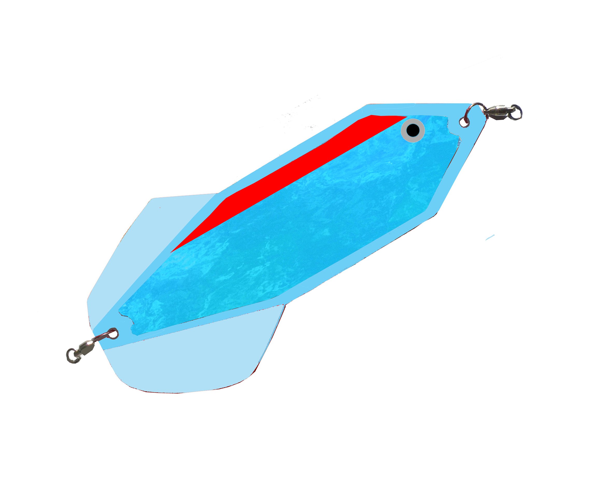 Pro-Troll Fishing Products SpinRay Flasher with EChip