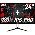 Pixio PX246 Wave 24 inch 120Hz Refresh Rate FHD 1080p Resolution IPS Panel 4ms GTG Response Time Gaming Monitor with Adaptive Sync