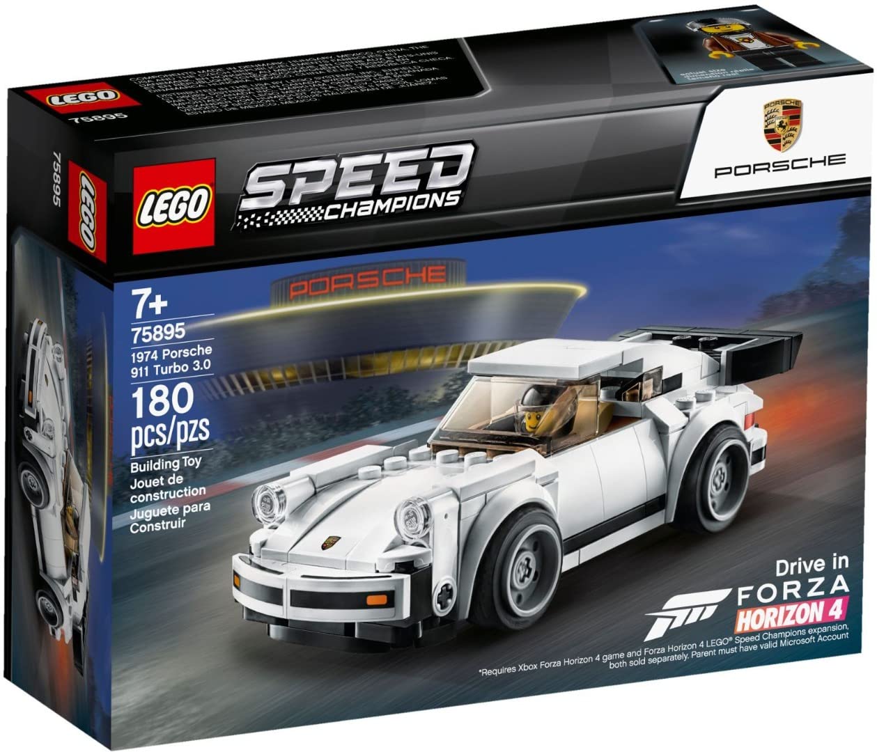 LEGO Speed Champions 1974 Porsche 911 Turbo 30 75895