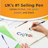 BIC Cristal Original Ballpoint Pens Black 1.0mm Pack of 50 view 4
