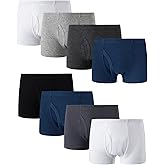 Choco Moon Little Boys'Cotton Boxer Brief Soft Underwear Multipack