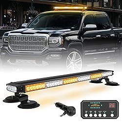 XRIDONSEN 28.4" 80 LED Roof Top Strobe Light Bar