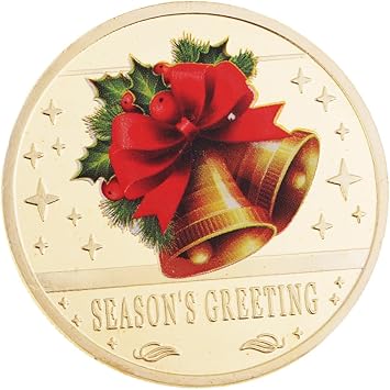 Immagini Religiose Natale.Sharplace Moneta Da Collezione Regalo Di Festival Babbo Natale Gesu Cristo Religioso 4 Amazon It Giochi E Giocattoli