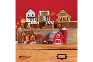 Herrschners Harvest Village Plastic Canvas Kit