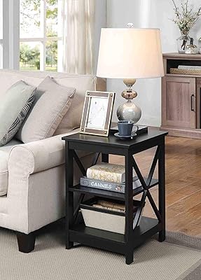 Convenience Concepts Oxford End Table, Black