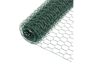 Chicken Wire for Craft Hexagonal Chicken Wire Fence Netting for Garden Poultry Mesh Garden Fence Barrier for Pet Rabbit Chick