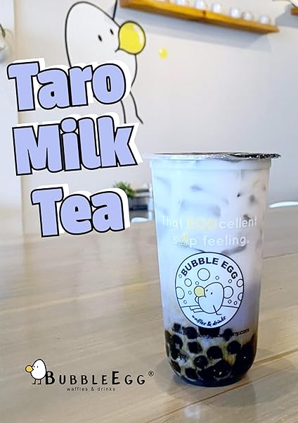 BUBBLE EGG & TEA/TARO MILK TEA POWDER| 2.2 POUND