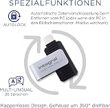 Integral 128GB Crypto-C Dual Encrypted USB Drive AES-XTS 256-Bit USB 3.2 view 5
