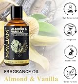 MAYJAM Fragrance Oil 100ML Almond Vanilla Aromatherapy Diffuser Oil view 2