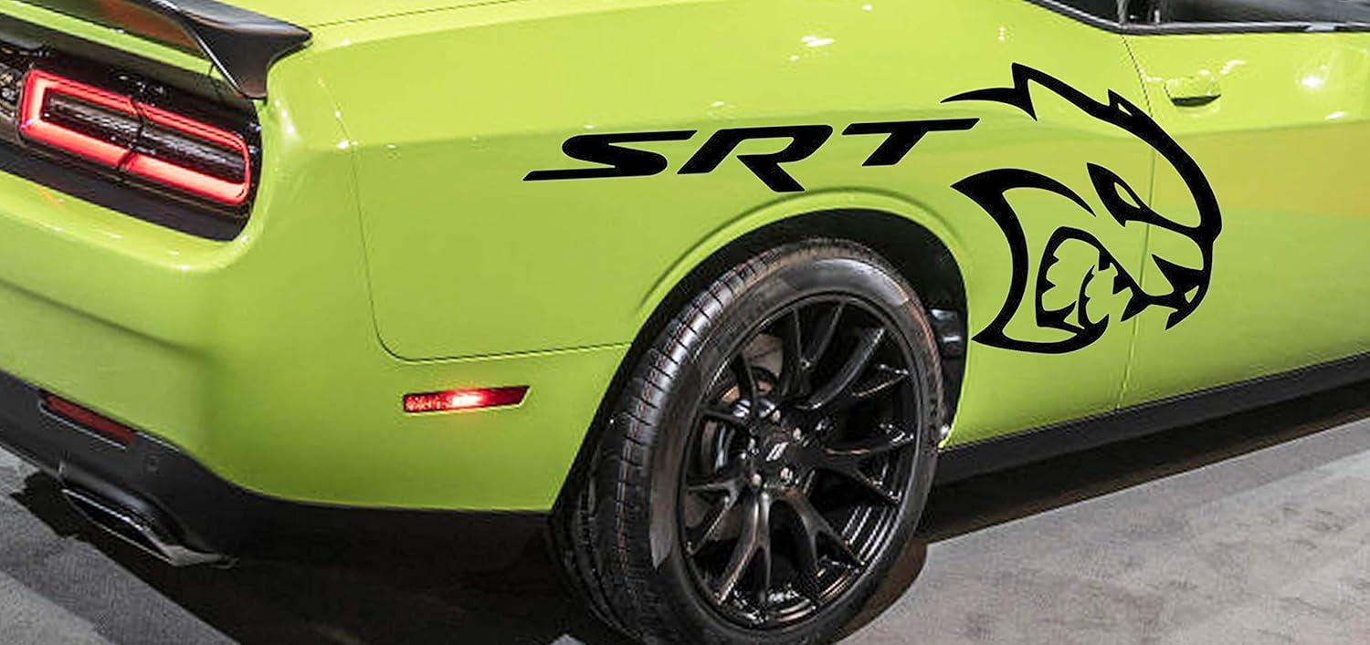 SRT Hellcat Decal Sticker Side Dodge Challenger Charger Graphics decals