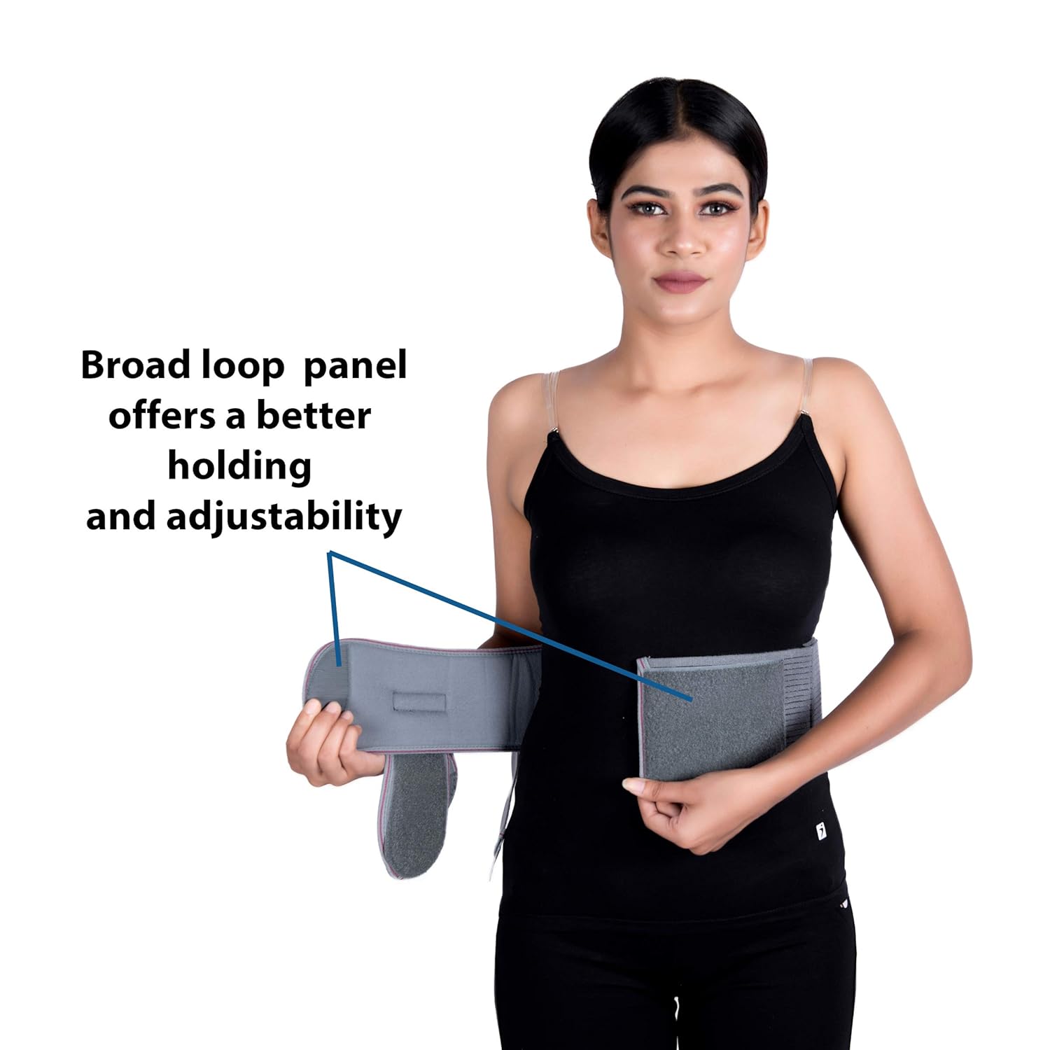 Wonder Care Left arm immobilizer without shoulder strap - left shoulder immobilizer for women size large | arm immobilizer brace Grey - Size5: Industrial & Scientific