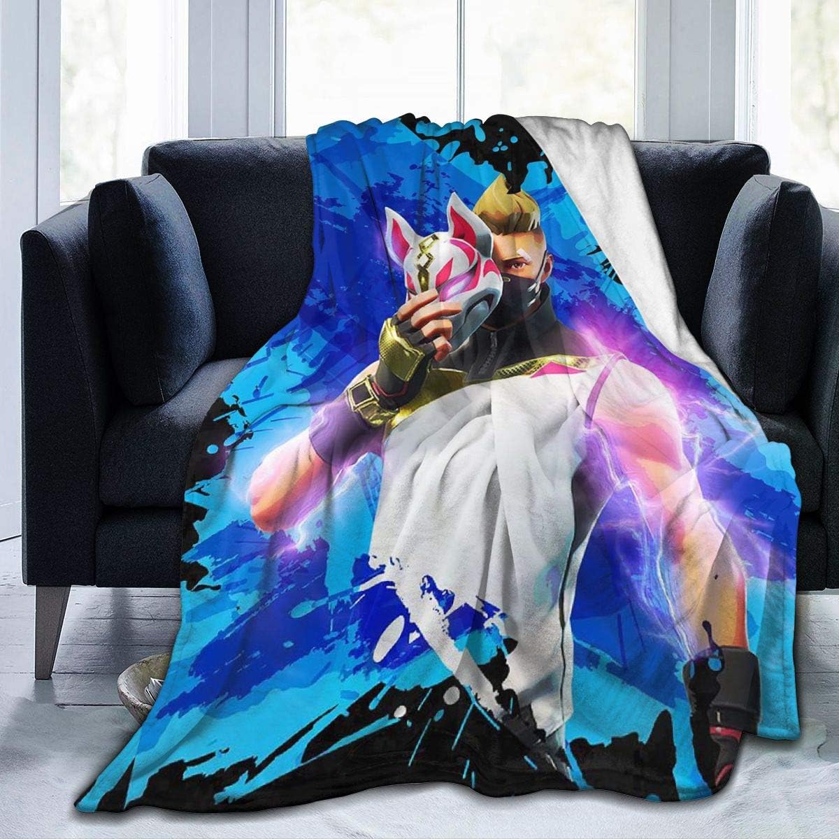 Amazon.com: Epic Games Fortnite Blanket Sherpa Throw Blanket Flannel