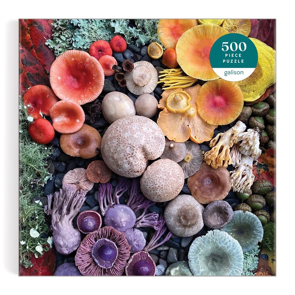 Galison Shrooms in Bloom 500 Piece Puzzle from Galison - 20