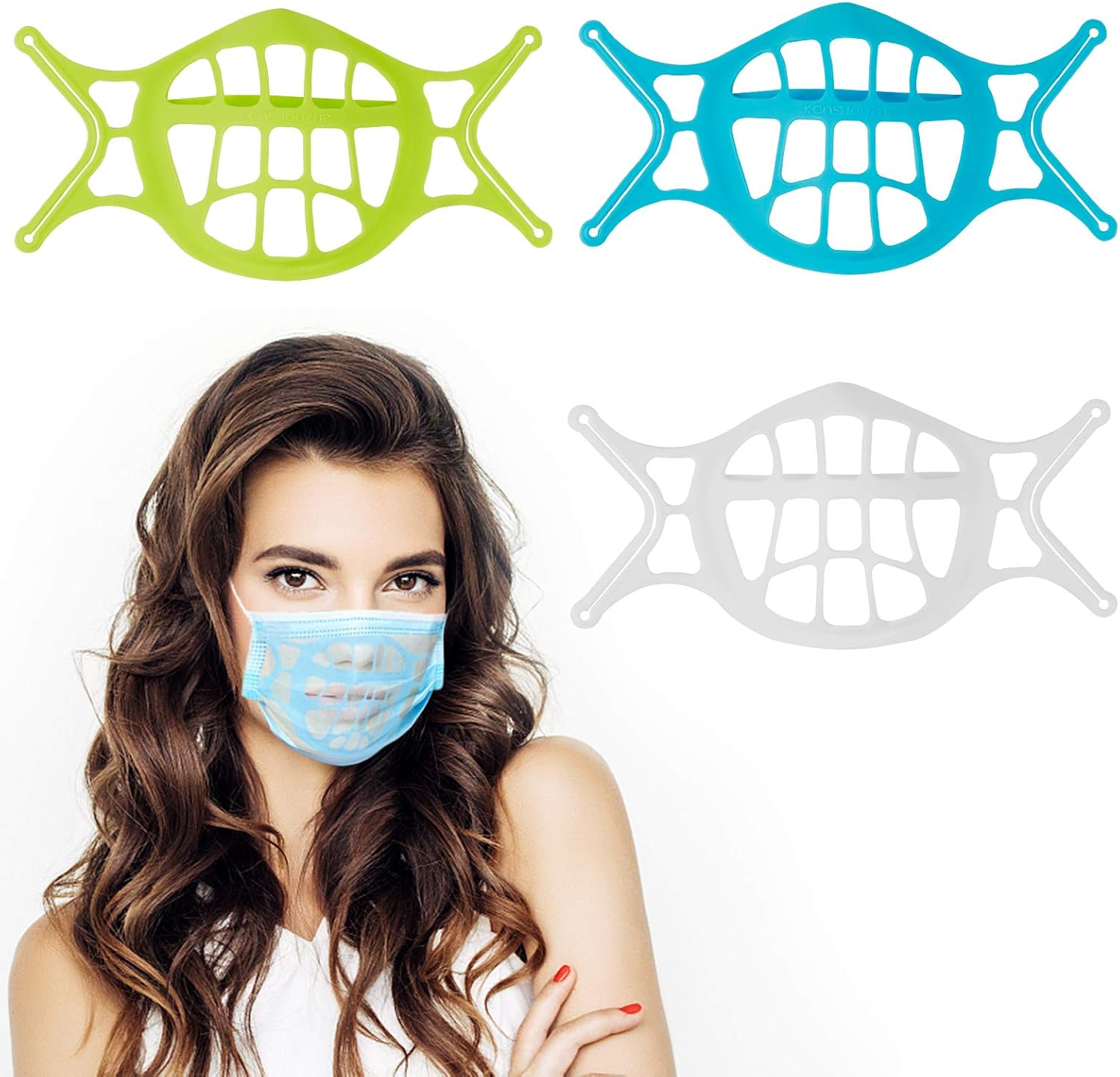 3D Mask Bracket, Silicone Mask Bracket, Face Inner Support