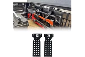 Bed Rail Modular Accessory Mount for 2007-2024 Toyota Tundra | Mount Shovels, Recovery Boards, Fuel Cans, & Other Accessories | 3 Mounting Locations | Made in The USA | Rago Fabrication