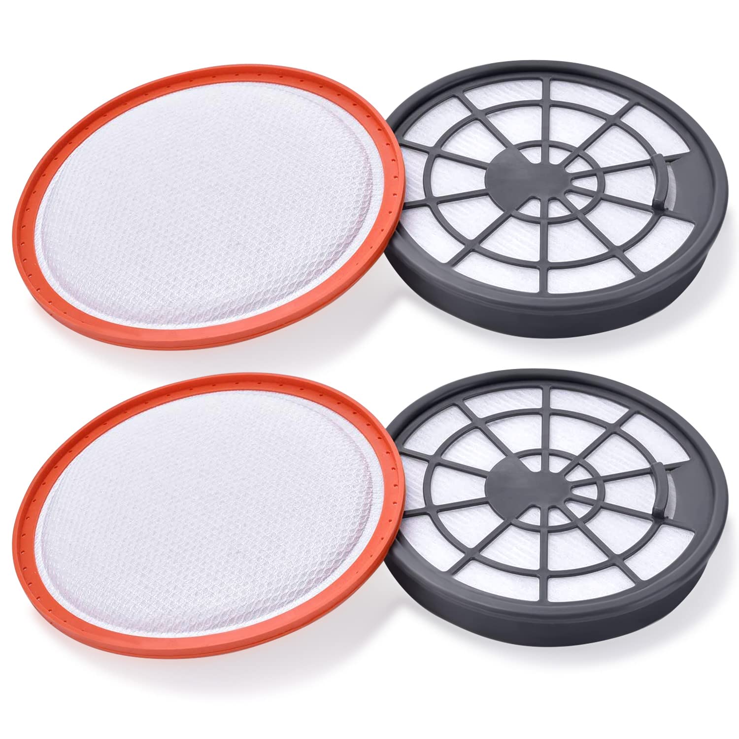 Leadaybetter 2pack Type 95 Pre & Post Motor Filter Kit for Vax Air Compact Series CCMBPV1T1, CCMBPCV1, CCMBPDV1P1, CCMBPDV1T1 Vacuum Cleaners