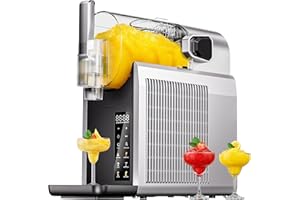 EASTPLUS Slushie Machine, EASTPUS 68oz No Ice Needed, Frozen Drink & Soft Serve Maker, Rapid Freeze, 6 Presets, Self-Cleaning – For Slushies, Margaritas, Smoothies, Milkshakes, Frappés & More (2025 Version)